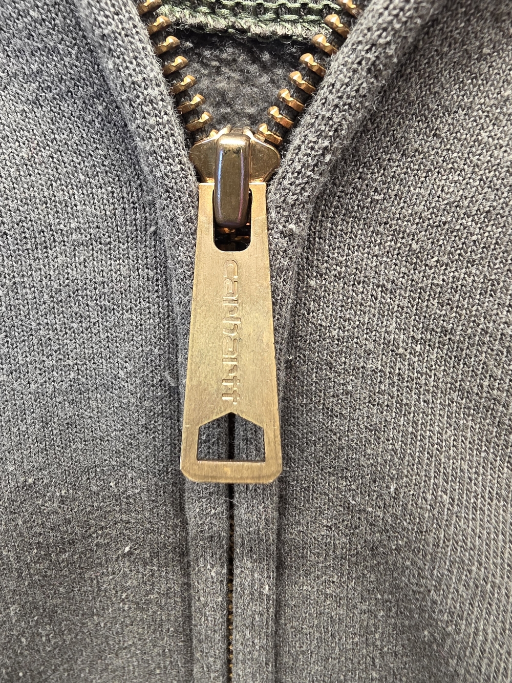 Carhartt Midweight Zip-Front Hoodie featuring a loose fit - Picture 4 of 11